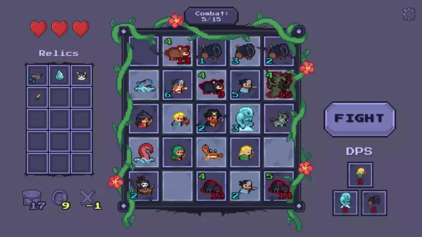 Боевая сцена в Guild of Rogues