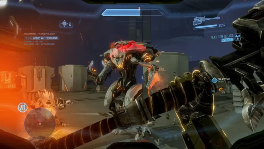 Война с инопланетными врагами в Halo: The Master Chief Collection