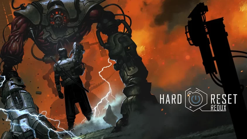 Обложка игры Hard Reset Redux