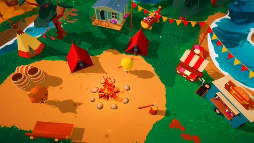 Сцена из игры Haven Park