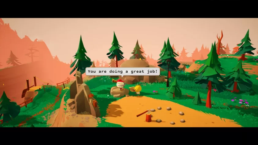 Сцена из игры Haven Park
