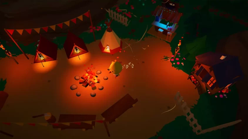 Сцена из игры Haven Park