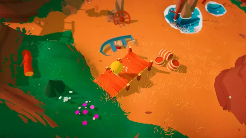 Сцена из игры Haven Park