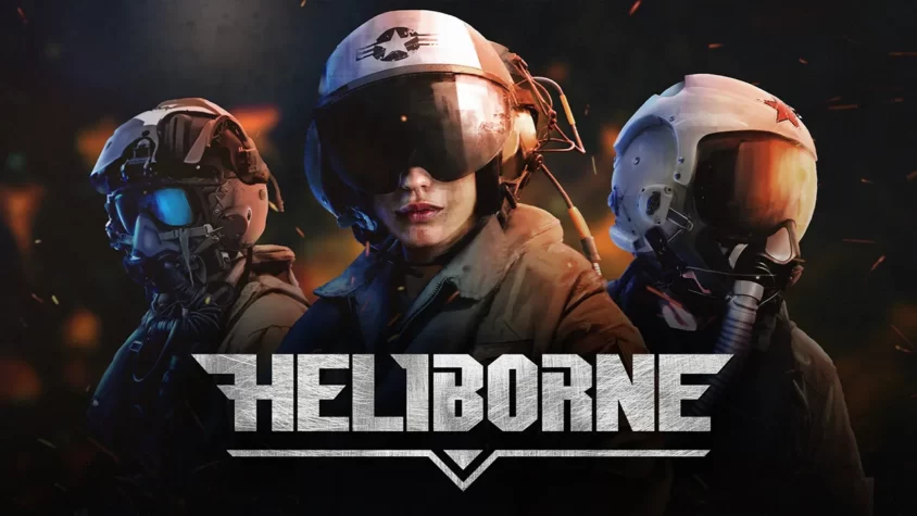 Heliborne: Военная авиация в действии Обложка игры Heliborne