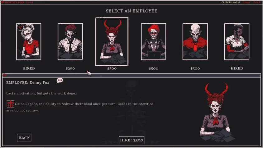 Третий скриншот игры Heretic's Fork