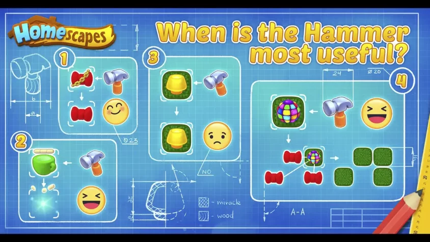 Скриншот из игры Homescapes 5