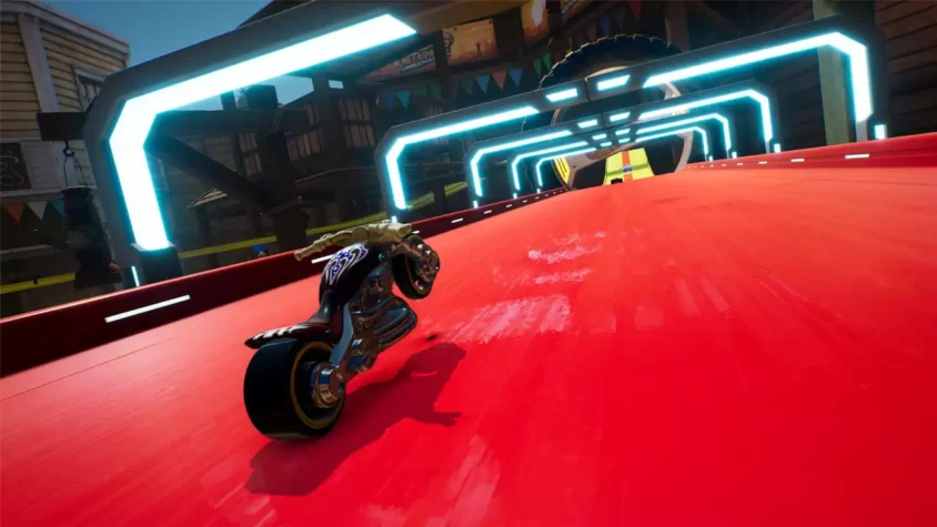 Завораживающий прыжок на трассе в Hot Wheels Unleashed 2
