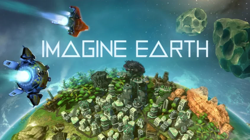 Imagine Earth - Обложка Обложка игры Imagine Earth