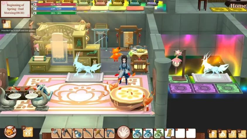 Приготовление еды в игре Immortal Life