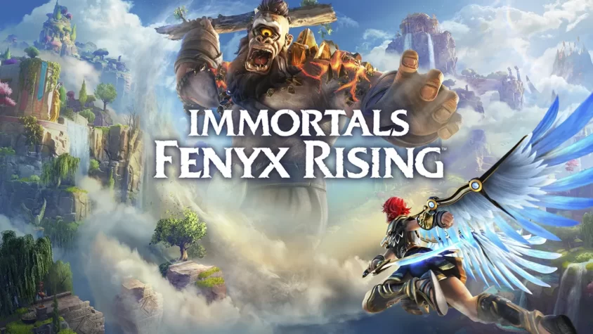 Immortals Fenyx Rising - Обложка Покрывало игры Immortals Fenyx Rising