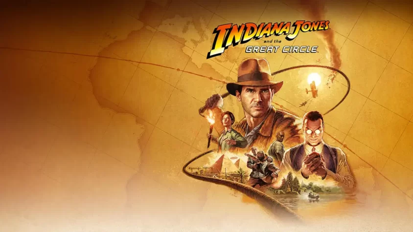 Indiana Jones and the Great Circle: Ожидаемая классика в новом исполнении Постер игры 'Indiana Jones and the Great Circle' с изображением Индианы Джонса, окружающего мира и множества приключений