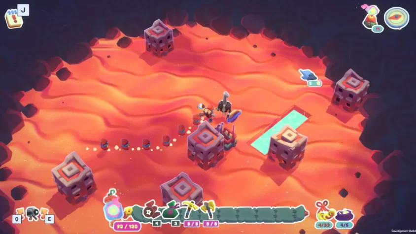 Местность в мире игры Into the Emberlands