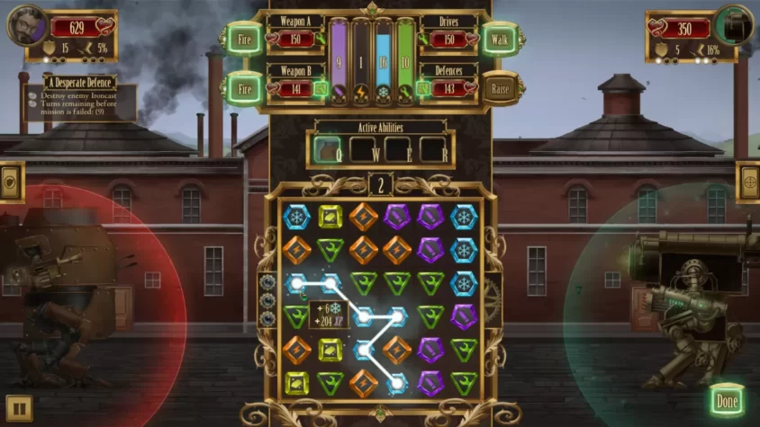 Геймплей: сражение в Ironcast