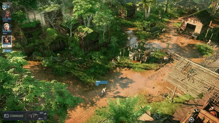 Тактический момент из Jagged Alliance 3