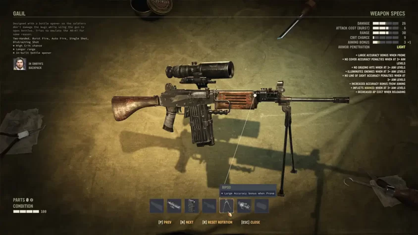 Оружие в Jagged Alliance 3