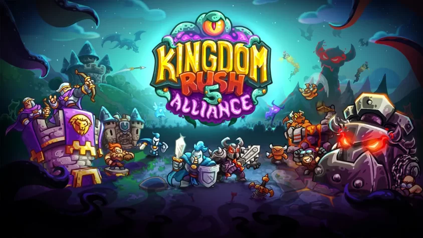 Обложка игры Kingdom Rush 5: Alliance, полная приключений и героизма
