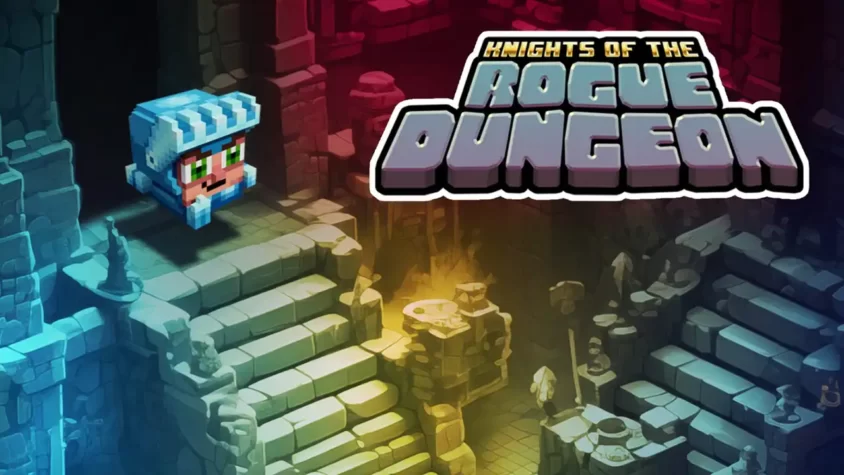 Knights of the Rogue Dungeon - Обложка игры Обложка игры Knights of the Rogue Dungeon