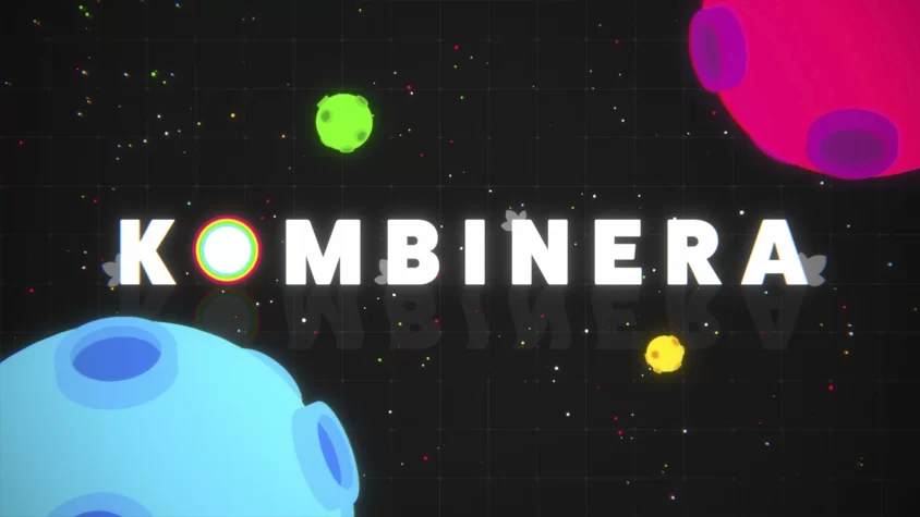 Kombinera — обложка игры Обложка игры Kombinera, яркие планеты и фоны