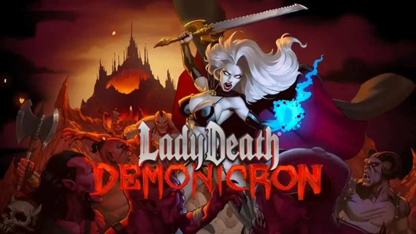 Обложка игры Lady Death: Demonicron