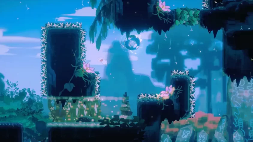 Геймплей игры Lapin: загадочная лаборатория с высокотехнологичными механизмами
