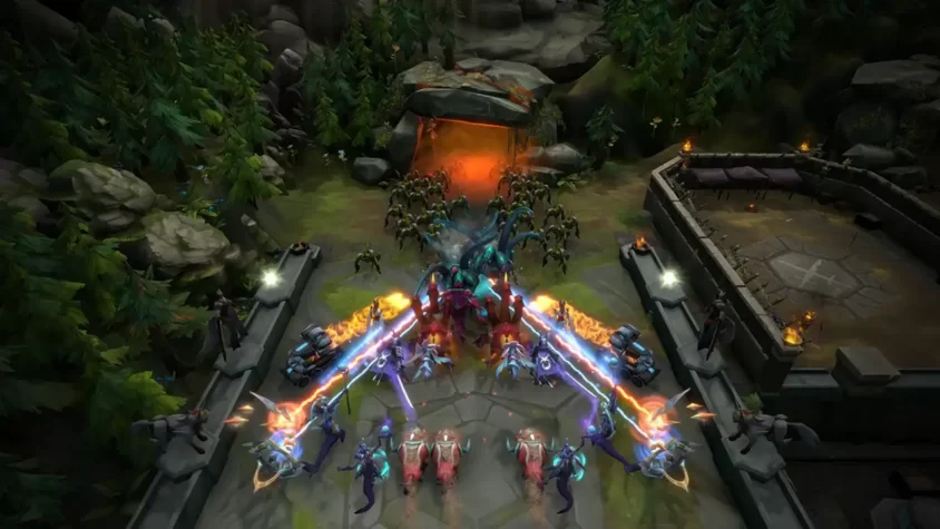 Скриншот игры Legion TD 2 - Начало битвы