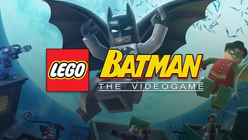 LEGO Batman: The Videogame — Обложка Обложка игры LEGO Batman: The Videogame