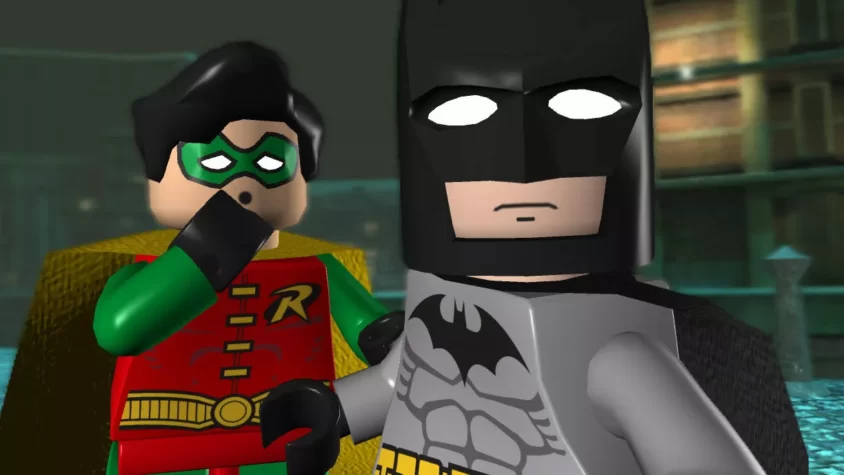 Бэтмен и Робин в игре LEGO Batman