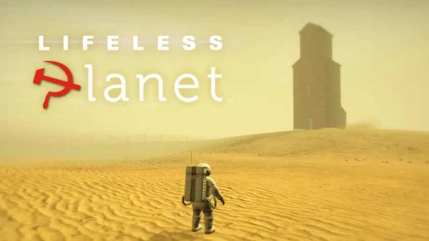 Lifeless Planet - Путеводитель по пустым пескам Обложка игры Lifeless Planet с астронавтом на пустынной планете