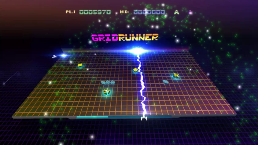 Gridrunner — еще один шедевр Лламасофт