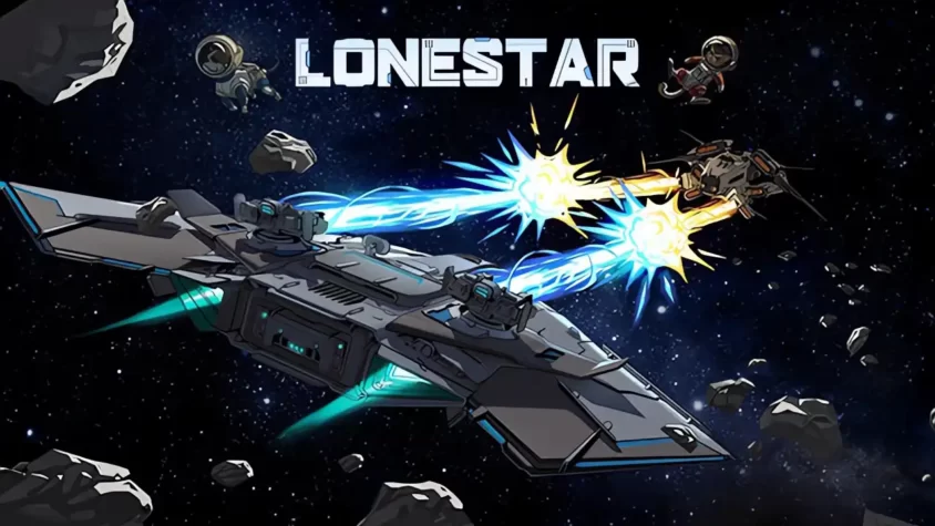 Lonestar: Космическая битва за выживание Главная обложка игры Lonestar