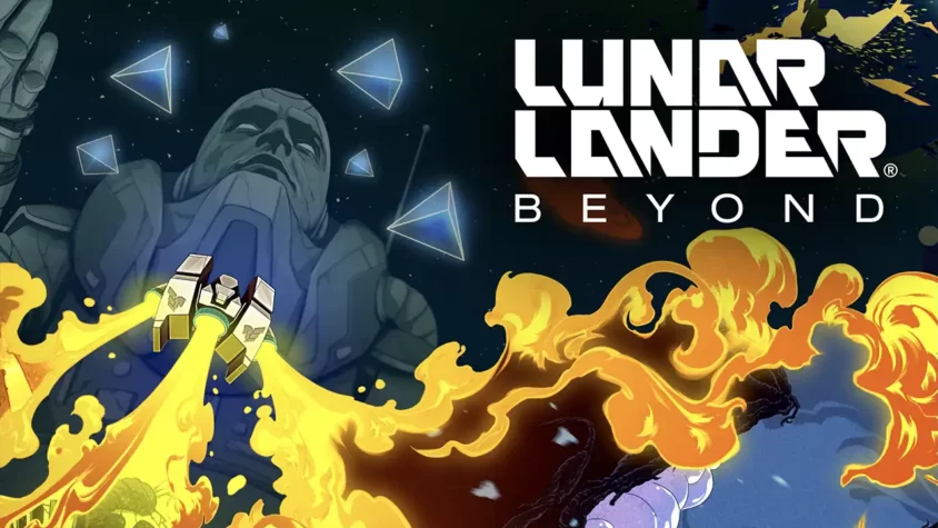 Lunar Lander Beyond: Обложка игры Обложка игры Lunar Lander Beyond