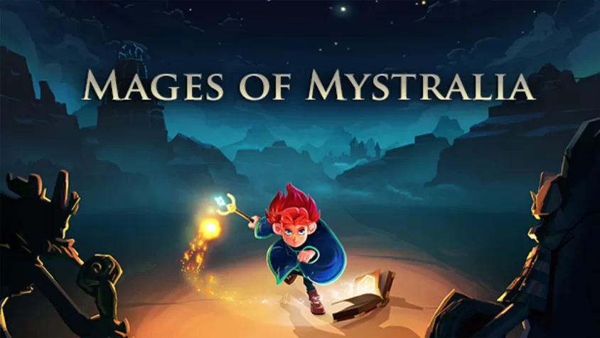 Обложка игры Mages of Mystralia