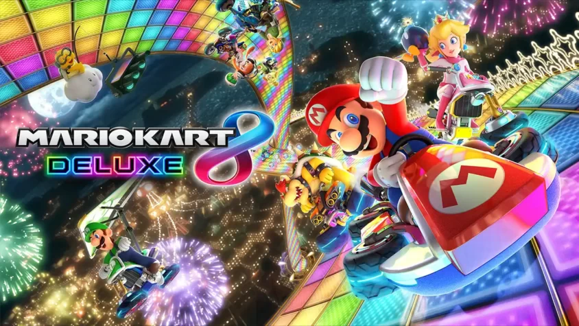 Обложка игры Mario Kart 8 Deluxe