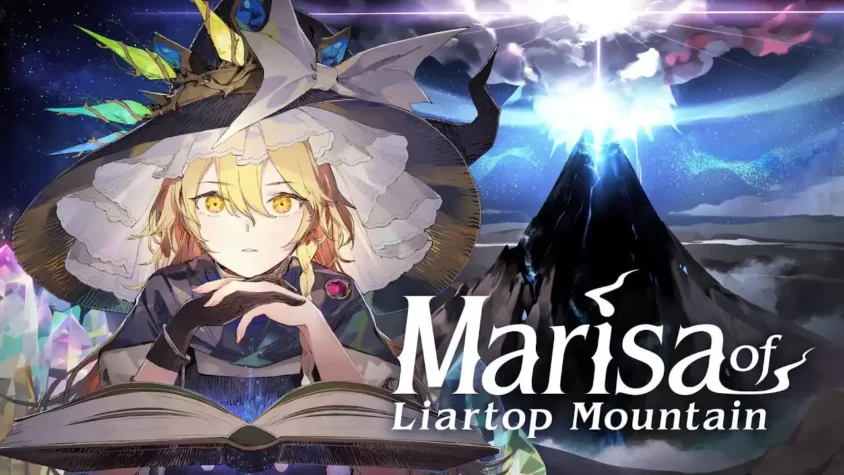 Marisa of Liartop Mountain - Обложка Обложка игры Marisa of Liartop Mountain