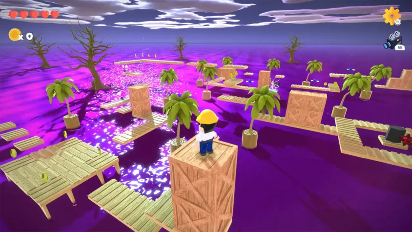 Скриншот из игры Master Maker 3D Ultimate - зимний ландшафт