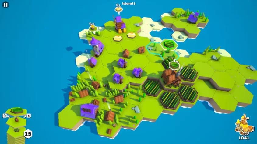 Игра Match Village, экран 4