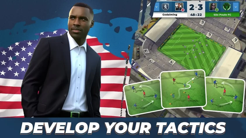 Разработка тактики в игре Matchday Manager 25, где каждый ход решает все