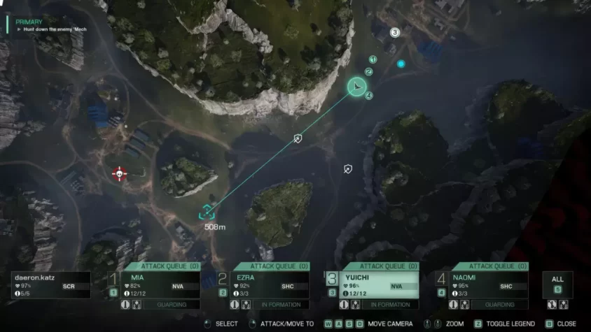 Тактическое управление в MechWarrior 5: Clans