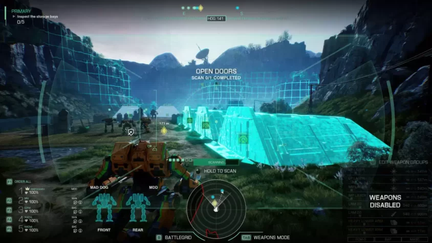 Стратегическое планирование в MechWarrior 5: Clans