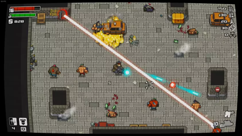 Второй кадр из игры Mega City Force