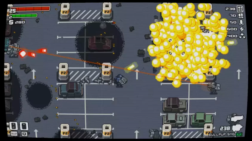 Четвертый кадр из игры Mega City Force