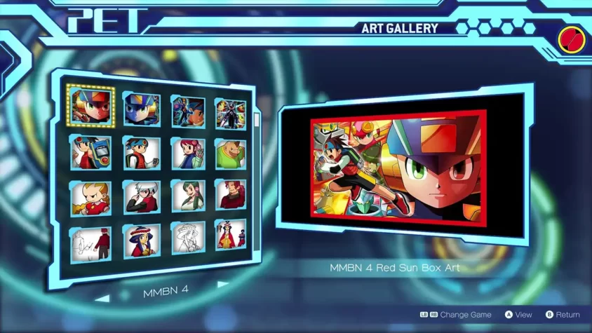 Галерея искусства Mega Man Battle Network