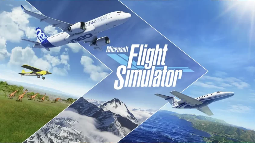 Обложка игры Microsoft Flight Simulator