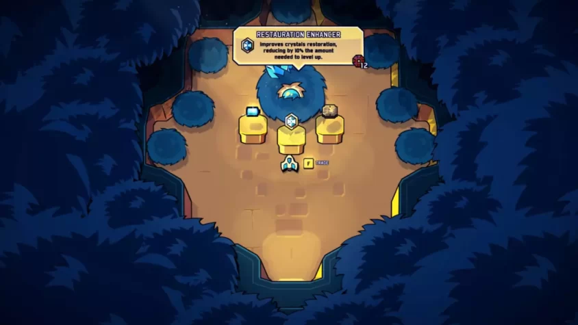 Пятая сцена из игры Minishoot' Adventures с улучшением способности