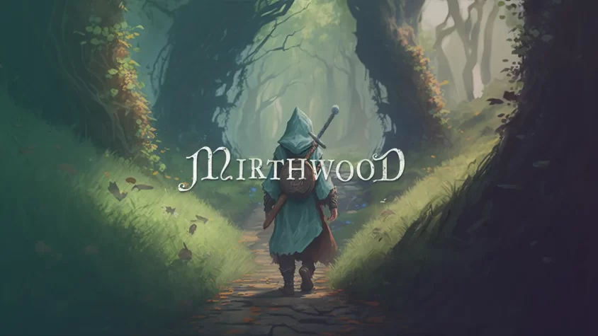 Главная обложка игры Mirthwood
