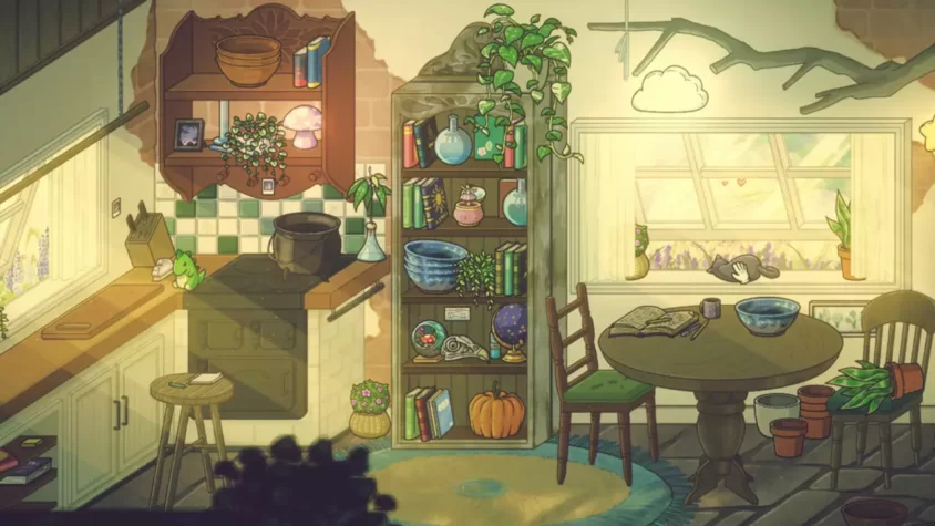 Screenshot с детской комнатой и игрушками