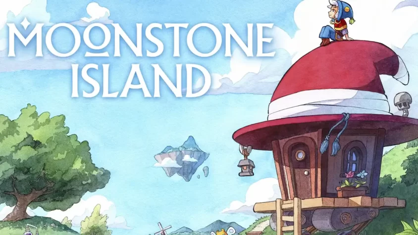 Moonstone Island - Обложка Обложка игры Moonstone Island