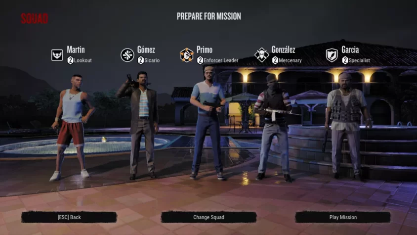 Подготовка к миссии в Narcos: Rise of the Cartels