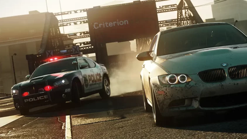 Полицейский автомобиль в Need for Speed: Most Wanted 2012