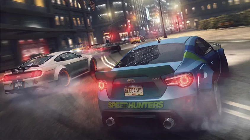 Диалог в Need for Speed: No Limits
